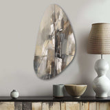 Abstract Design Shapes I - Asymmetric Metal Wall Art