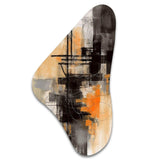 Abstract Design Shapes II - Asymmetric Metal Wall Art