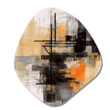 Abstract Design Shapes II - Asymmetric Metal Wall Art