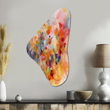 Colorful Transformations Of Flow II - Asymmetric Metal Wall Art