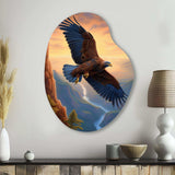 Flight Of The Eagle I - Asymmetric Metal Wall Art