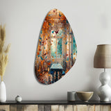 Dreamy Butterfly Room - Asymmetric Metal Wall Art