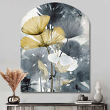 Tropical_Palm_Art_For_Ginkgo Art V - Asymmetric Metal Wall Art