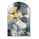 Tropical_Palm_Art_For_Ginkgo Art V - Asymmetric Metal Wall Art