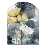 Tropical_Palm_Art_For_Ginkgo Art V - Asymmetric Metal Wall Art