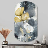 Tropical_Palm_Art_For_Ginkgo Art V - Asymmetric Metal Wall Art