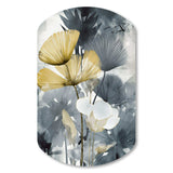 Tropical_Palm_Art_For_Ginkgo Art V - Asymmetric Metal Wall Art