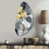 Tropical_Palm_Art_For_Ginkgo Art V - Asymmetric Metal Wall Art