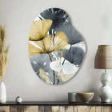 Tropical_Palm_Art_For_Ginkgo Art V - Asymmetric Metal Wall Art