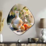 Simple Still Life Fruits And Pitchers I - Asymmetric Metal Wall Art