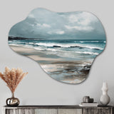 Coastal Waves III - Asymmetric Metal Wall Art