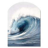 Ocean Wave Movement III - Asymmetric Metal Wall Art