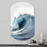 Ocean Wave Movement III - Asymmetric Metal Wall Art