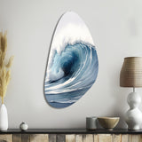 Ocean Wave Movement III - Asymmetric Metal Wall Art