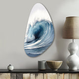 Ocean Wave Movement III - Asymmetric Metal Wall Art