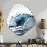 Ocean Wave Movement III - Asymmetric Metal Wall Art