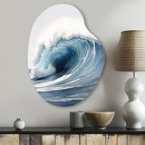 Ocean Wave Movement III - Asymmetric Metal Wall Art