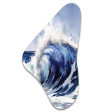 Ocean Wave Movement V - Asymmetric Metal Wall Art