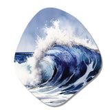 Ocean Wave Movement V - Asymmetric Metal Wall Art