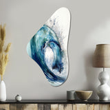 Ocean Wave Movement VI - Asymmetric Metal Wall Art