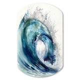 Ocean Wave Movement VI - Asymmetric Metal Wall Art