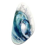 Ocean Wave Movement VI - Asymmetric Metal Wall Art