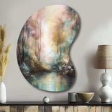 Whimsical Stream - Asymmetric Metal Wall Art