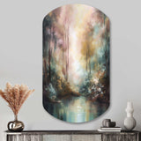 Whimsical Stream - Asymmetric Metal Wall Art