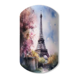 Beautiful Eiffel Tower In Paris V - Asymmetric Metal Wall Art