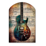 Playing To The Melody - Asymmetric Metal Wall Art