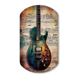 Playing To The Melody - Asymmetric Metal Wall Art