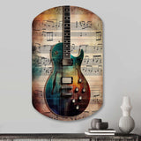 Playing To The Melody - Asymmetric Metal Wall Art