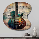 Playing To The Melody - Asymmetric Metal Wall Art