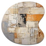 Abstraction I - Asymmetric Metal Wall Art