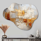 Transcendent Textures V - Asymmetric Metal Wall Art