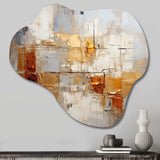 Transcendent Textures V - Asymmetric Metal Wall Art