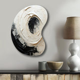 Minimalist Spiral - Asymmetric Metal Wall Art