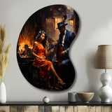 Music In Harlems II - Asymmetric Metal Wall Art