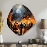 Jazz Harlem Renaissance IV - Asymmetric Metal Wall Art