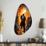 Jazz Harlem Renaissance VII - Asymmetric Metal Wall Art