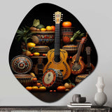 African Melodies II - Asymmetric Metal Wall Art