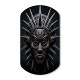 African Mask Tribu I - Asymmetric Metal Wall Art