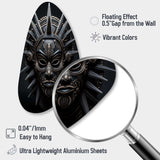 African Mask Tribu I - Asymmetric Metal Wall Art