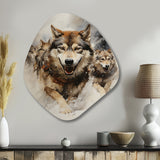 Alaska Arctic Adventure - Asymmetric Metal Wall Art