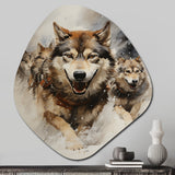 Alaska Arctic Adventure - Asymmetric Metal Wall Art