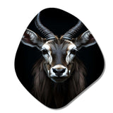 Animal Antelope Photo II - Asymmetric Metal Wall Art