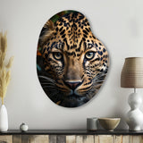 Cheetah Portrait Silent Stalk V - Asymmetric Metal Wall Art