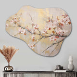 Apple Blossom Harmony III - Asymmetric Metal Wall Art