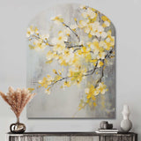 Apple Blossom Harmony XV - Asymmetric Metal Wall Art