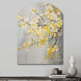 Apple Blossom Harmony XV - Asymmetric Metal Wall Art